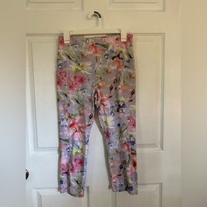 RBX Medium Purple Floral Leggings